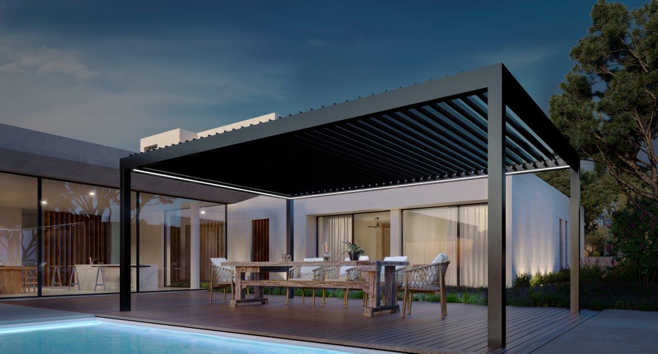 Bioclimatic Louvre Pergola Image 9